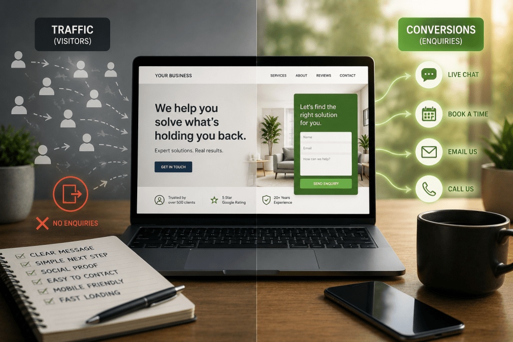 Your Website Is Getting Traffic
